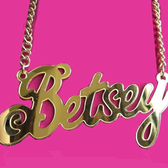 COPY - BJ Runway Statement HuGE NAMEPLATE MiRRoR … - Picture 6 of 8